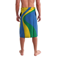 Personalized Gabon Independence Day 1960 Lavalava Gabonaise Coat of Arms - Wonder Print Shop