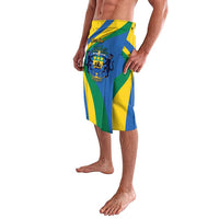 Personalized Gabon Independence Day 1960 Lavalava Gabonaise Coat of Arms - Wonder Print Shop