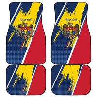 Personalized Moldova Independence Day 1991 Car Mats One People One Nation - Wonder Print Shop