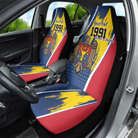Personalized Moldova Independence Day 1991 Car Seat Cover One People One Nation - Wonder Print Shop