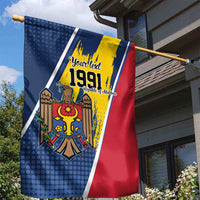 Personalized Moldova Independence Day 1991 Garden Flag One People One Nation - Wonder Print Shop
