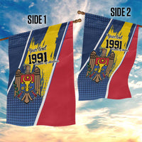 Personalized Moldova Independence Day 1991 Garden Flag One People One Nation - Wonder Print Shop