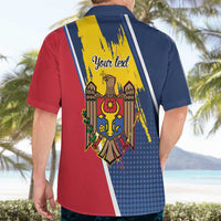 Personalized Moldova Independence Day 1991 Hawaiian Shirt One People One Nation - Wonder Print Shop