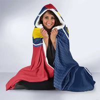 Personalized Moldova Independence Day 1991 Hooded Blanket One People One Nation - Wonder Print Shop
