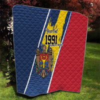 Personalized Moldova Independence Day 1991 Quilt One People One Nation - Wonder Print Shop