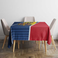 Personalized Moldova Independence Day 1991 Tablecloth One People One Nation - Wonder Print Shop