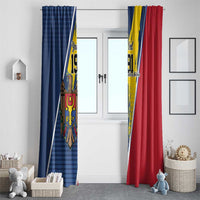 Personalized Moldova Independence Day 1991 Window Curtain One People One Nation - Wonder Print Shop