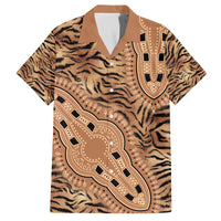 Africa Tiger Mix Dashiki Tribal Pattern Family Matching Off Shoulder Short Dress and Hawaiian Shirt LT9 - Wonder Print Shop