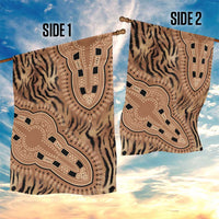 Africa Tiger Mix Dashiki Tribal Pattern Garden Flag - Wonder Print Shop