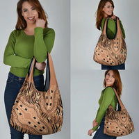 Africa Tiger Mix Dashiki Tribal Pattern Grocery Bag