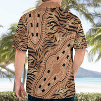 Africa Tiger Mix Dashiki Tribal Pattern Hawaiian Shirt - Wonder Print Shop