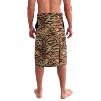 Africa Tiger Mix Dashiki Tribal Pattern Lavalava - Wonder Print Shop