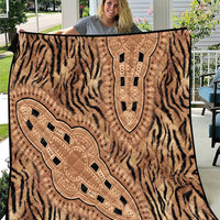 Africa Tiger Mix Dashiki Tribal Pattern Quilt - Wonder Print Shop
