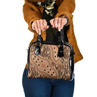Africa Tiger Mix Dashiki Tribal Pattern Shoulder Handbag