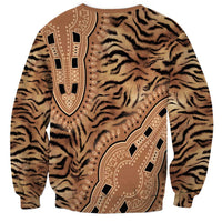 Africa Tiger Mix Dashiki Tribal Pattern Sweatshirt - Wonder Print Shop
