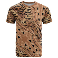 Africa Tiger Mix Dashiki Tribal Pattern T Shirt - Wonder Print Shop