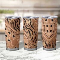Africa Tiger Mix Dashiki Tribal Pattern Tumbler Cup - Wonder Print Shop
