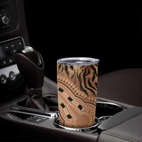Africa Tiger Mix Dashiki Tribal Pattern Tumbler Cup - Wonder Print Shop