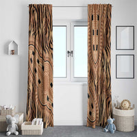 Africa Tiger Mix Dashiki Tribal Pattern Window Curtain - Wonder Print Shop