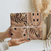 Africa Tiger Mix Dashiki Tribal Pattern Wrapping Paper - Wonder Print Shop