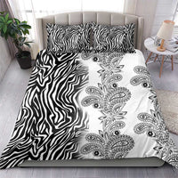 Africa Zebra Mix Paisley Tribal Pattern Bedding Set LT9 - Wonder Print Shop