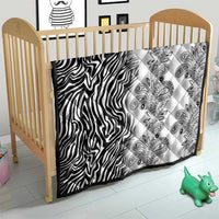 Africa Zebra Mix Paisley Tribal Pattern Quilt - Wonder Print Shop