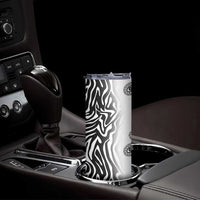 Africa Zebra Mix Paisley Tribal Pattern Skinny Tumbler - Wonder Print Shop