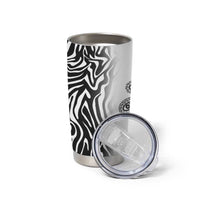 Africa Zebra Mix Paisley Tribal Pattern Tumbler Cup - Wonder Print Shop