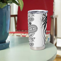 Africa Zebra Mix Paisley Tribal Pattern Tumbler Cup - Wonder Print Shop