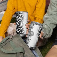 Africa Zebra Mix Paisley Tribal Pattern Tumbler Cup - Wonder Print Shop