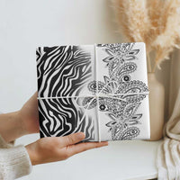 Africa Zebra Mix Paisley Tribal Pattern Wrapping Paper - Wonder Print Shop