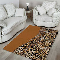 Africa Leopard Mix Native Tribal Pattern Area Rug LT9 - Wonder Print Shop