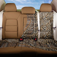 Africa Leopard Mix Native Tribal Pattern Back Car Seat Cover LT9 - Wonder Print Shop