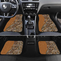 Africa Leopard Mix Native Tribal Pattern Car Mats LT9 - Wonder Print Shop