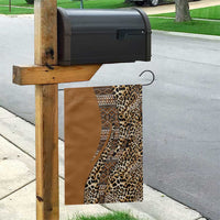 Africa Leopard Mix Native Tribal Pattern Garden Flag - Wonder Print Shop