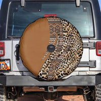 Africa Leopard Mix Native Tribal Pattern Spare Tire Cover - Wonder Print Shop