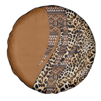 Africa Leopard Mix Native Tribal Pattern Spare Tire Cover - Wonder Print Shop