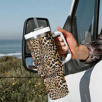 Africa Leopard Mix Native Tribal Pattern Tumbler With Handle - Wonder Print Shop