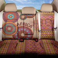 Africa Tribal Traditional Pattern Back Car Seat Cover Beige Motif LT9 - Wonder Print Shop