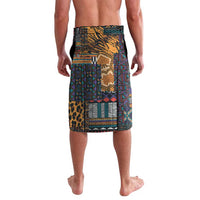 Africa Violets Flowers Lavalava Mix Native Tribal Pattern - Wonder Print Shop
