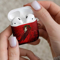 Merry Creepmas Mari Lwyd AirPods Case Folklore Ghost Horse Christmas - Wonder Print Shop