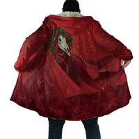 Merry Creepmas Mari Lwyd Cloak Folklore Ghost Horse Christmas - Wonder Print Shop