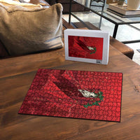 Merry Creepmas Mari Lwyd Puzzle Folklore Ghost Horse Christmas - Wonder Print Shop