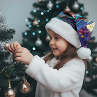 Stained Glass Krampus Christmas Santa Hat Gothic Christmas Myth - Wonder Print Shop