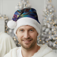 Stained Glass Krampus Christmas Santa Hat Gothic Christmas Myth - Wonder Print Shop