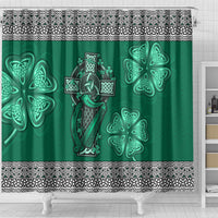 irish-celtic-cross-and-harp-with-ireland-shamrock-personalized-shower-curtain