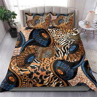 African Ankara Motifs Mixed Animal Skins Bedding Set LT9 - Wonder Print Shop