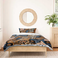 African Ankara Motifs Mixed Animal Skins Bedding Set LT9 - Wonder Print Shop