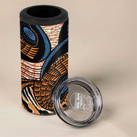 African Ankara Motifs Mixed Animal Skins 4 in 1 Can Cooler Tumbler LT9 - Wonder Print Shop