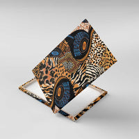 African Ankara Motifs Mixed Animal Skins Canvas Wall Art LT9 - Wonder Print Shop